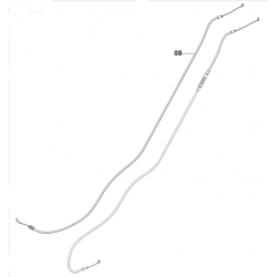 Câble arrêt moteur 598861501 HUSQVARNA LC153S