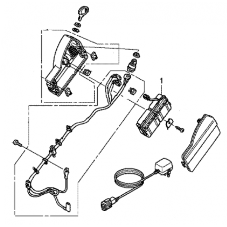 Batterie de démarrage 31500VH7B01 Honda HRX537C2 HZE