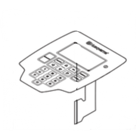 Clavier pour Husqvarna 405X - 415X