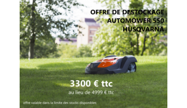 Offre déstockage am 550 Husqvarna